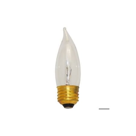 Incandescent Decorative Bulb, Replacement For Donsbulbs 40Efc